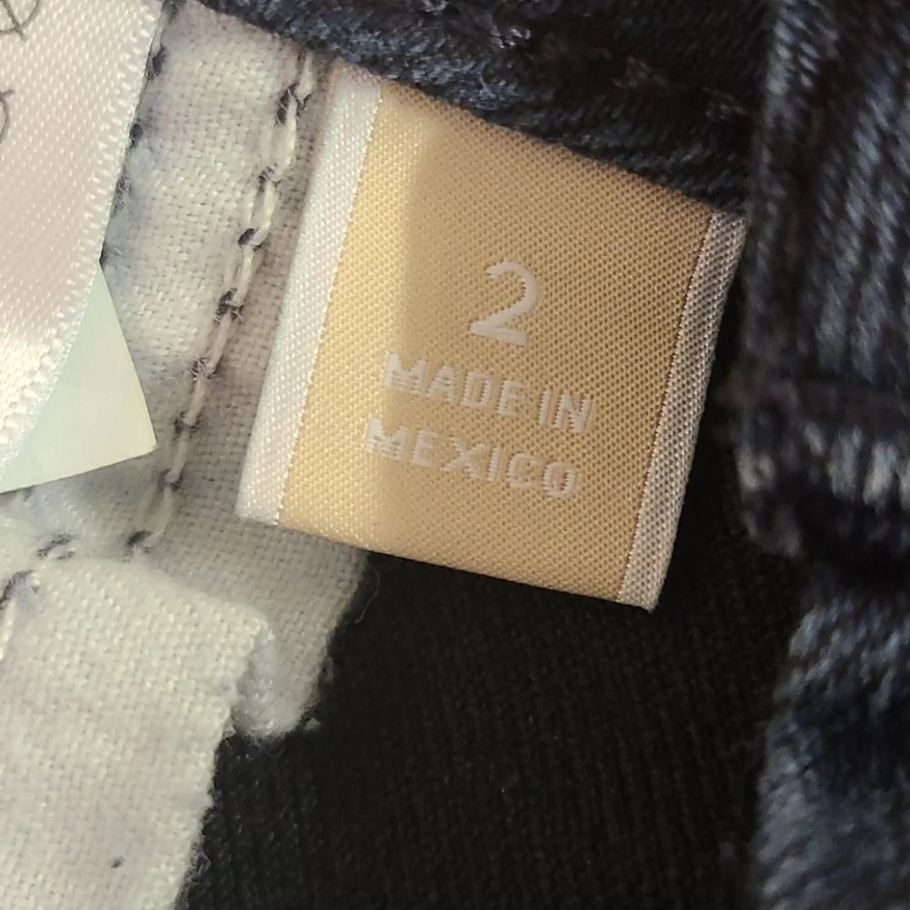 MICHAEL KORS  DARK SKINNY JEANS SZ 2 - Picture 9 of 9